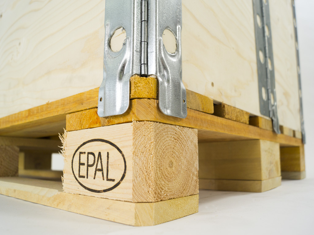 EPAL pallet support detail